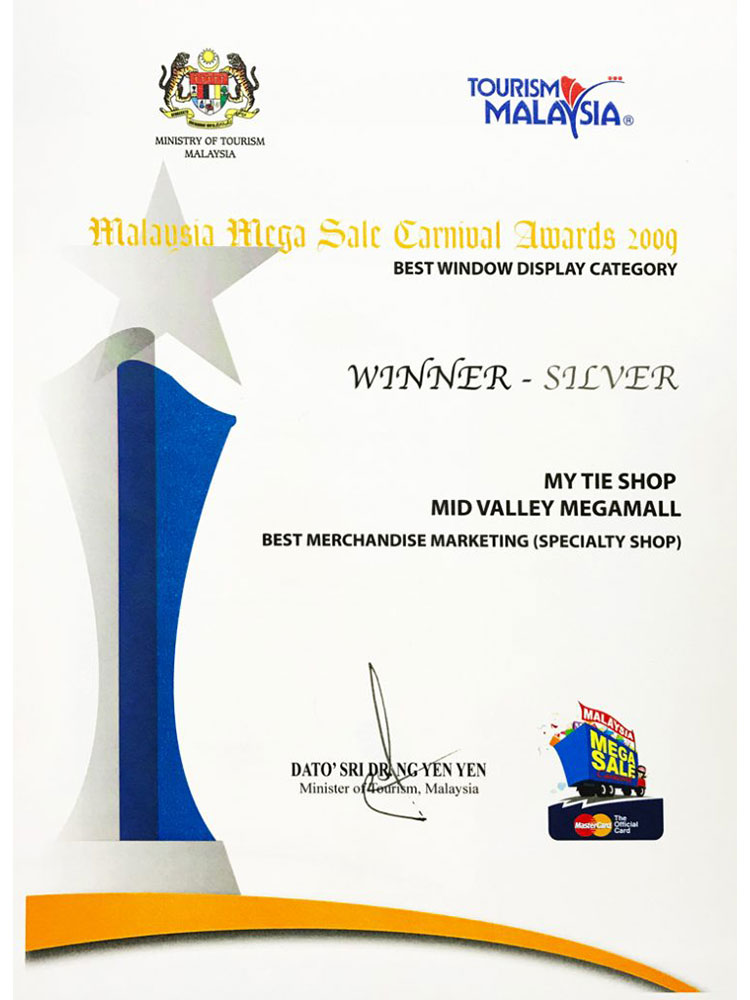 Malaysia Mega Sale Carnival Awards 2009